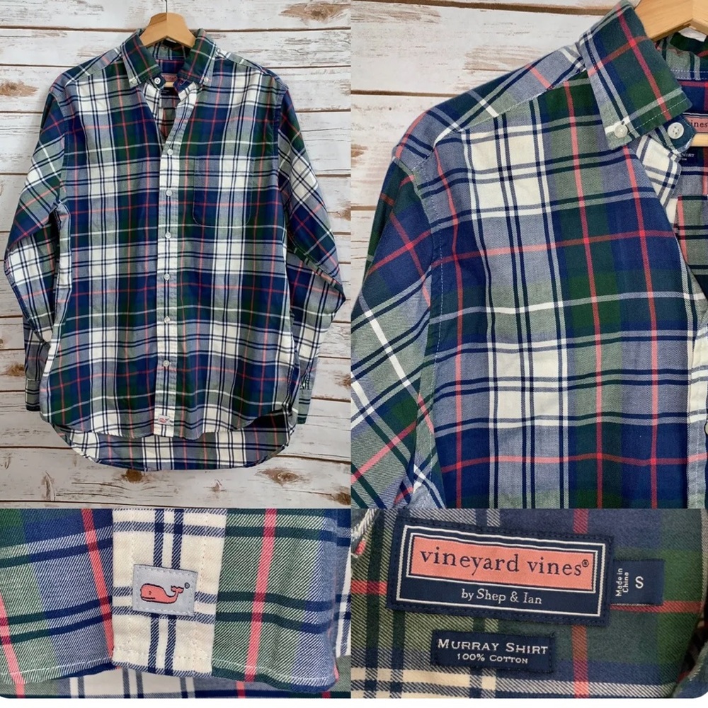Vineyard vines flannel